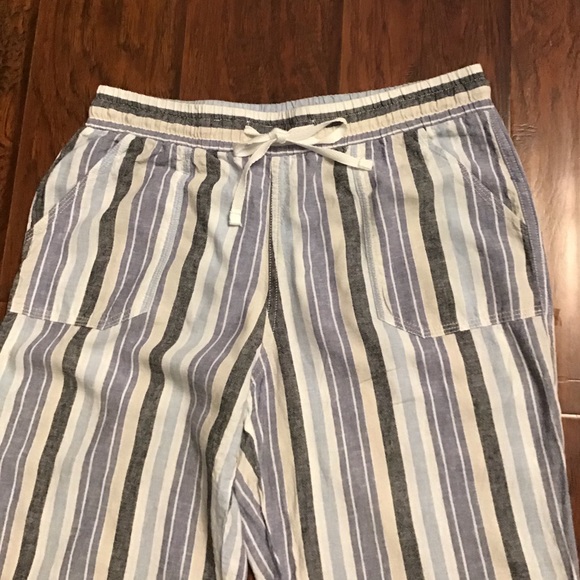Striped Linen Pants - Picture 5 of 6